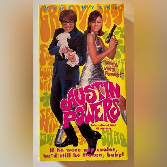 Austin Powers International Man Of Mystery VHS Comedy Movie VHS MOVIE - Picture 1 of 5